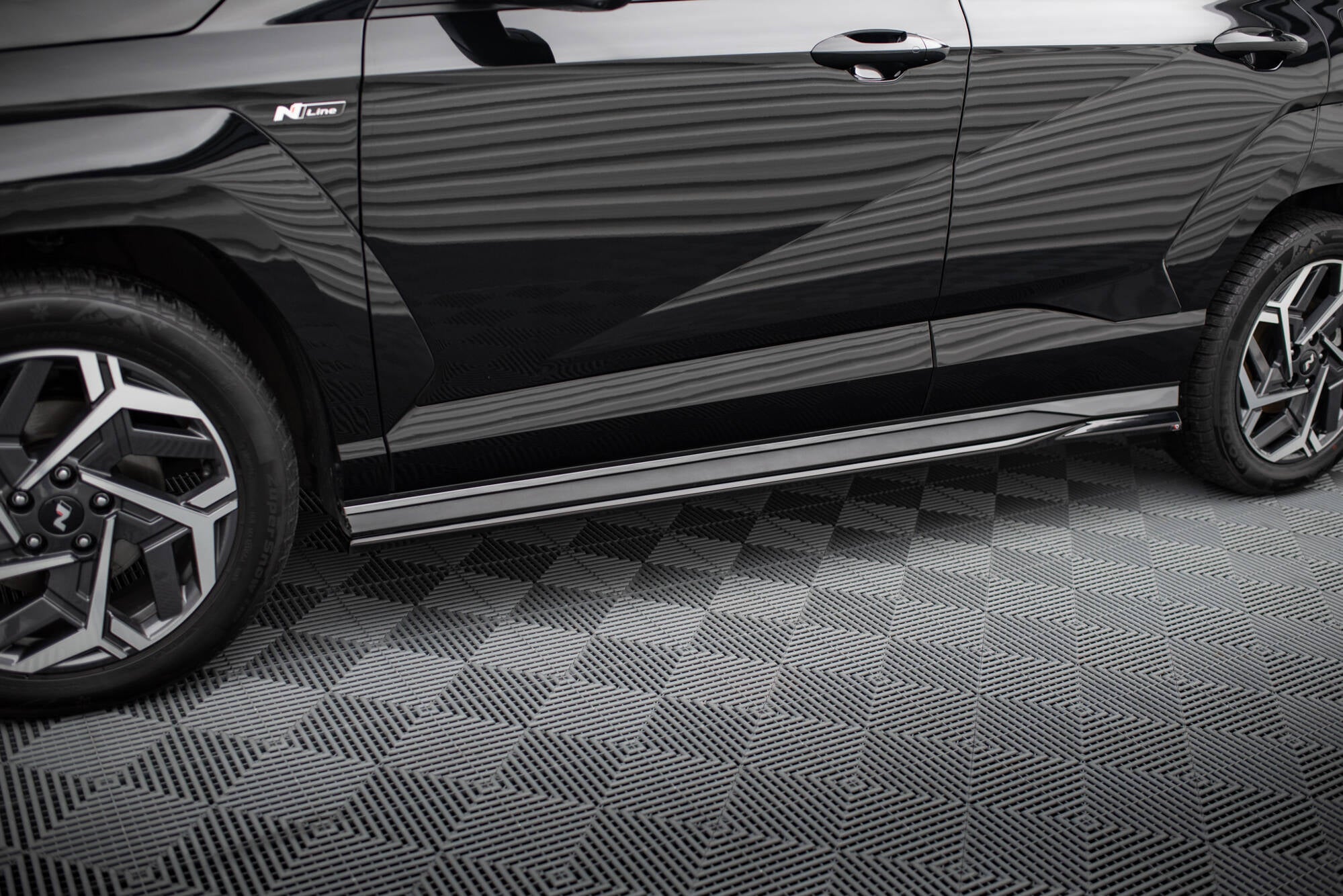 Side nederdele diffusorer Hyundai Kona n-line Mk2