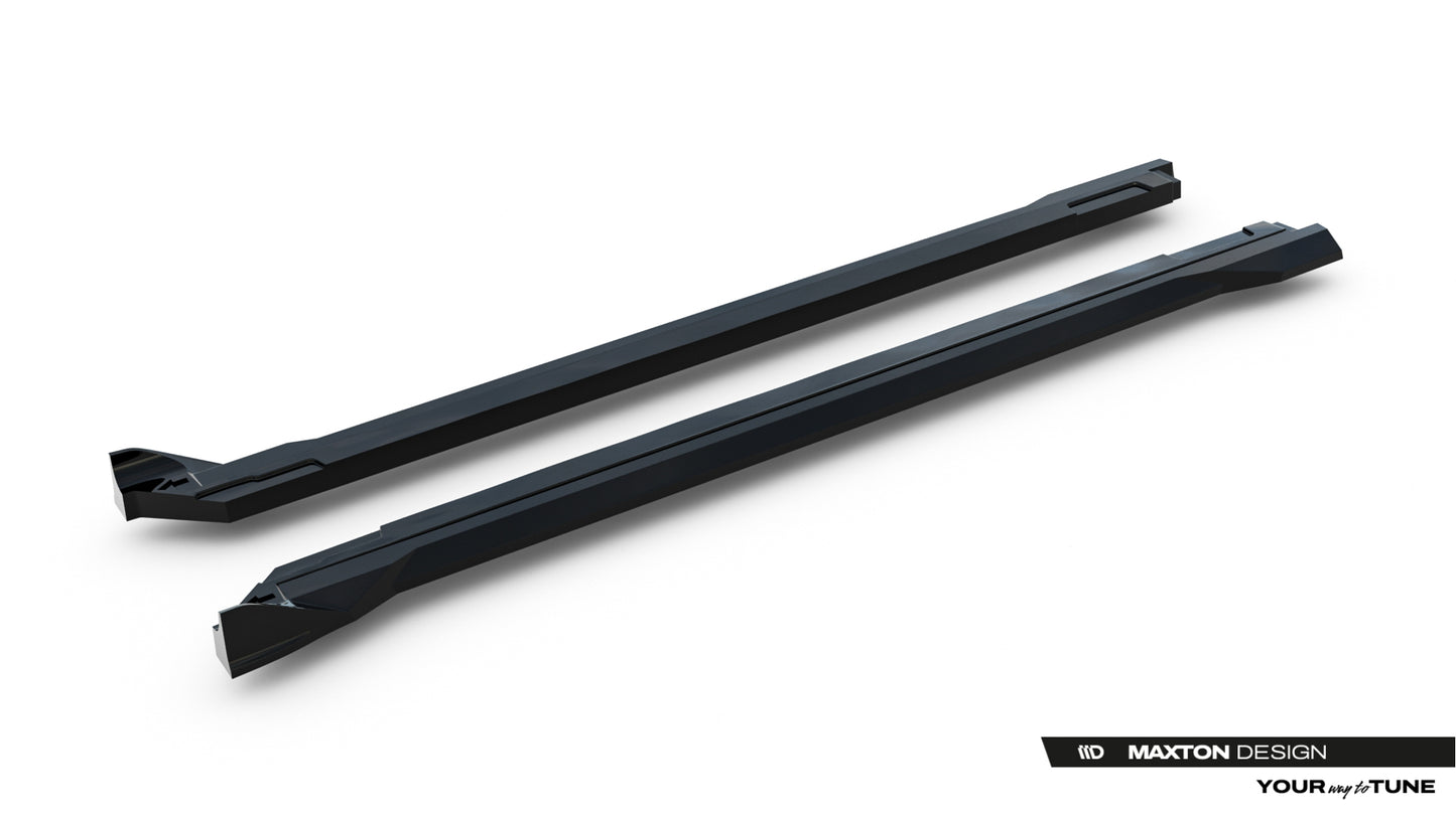 Side skirts diffusers hyundai tucson mk4 facelift