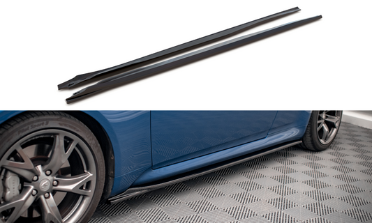 Side skirts diffusers infiniti g37 coupe