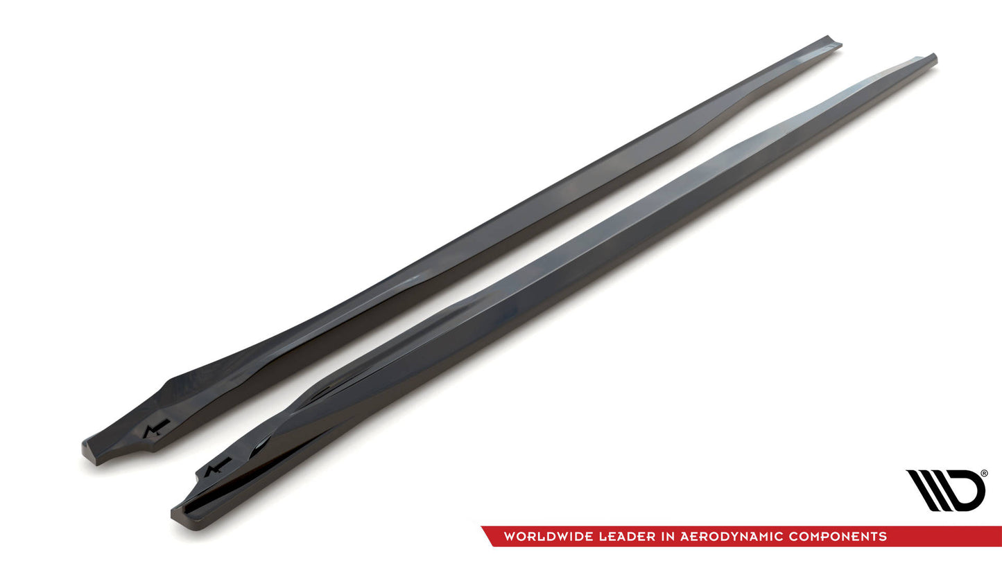 Side skirts diffusers infiniti g37 coupe