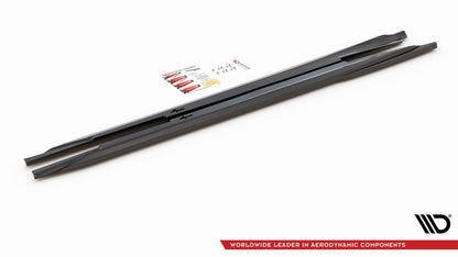 Side skirts diffusers infiniti q60 s mk2