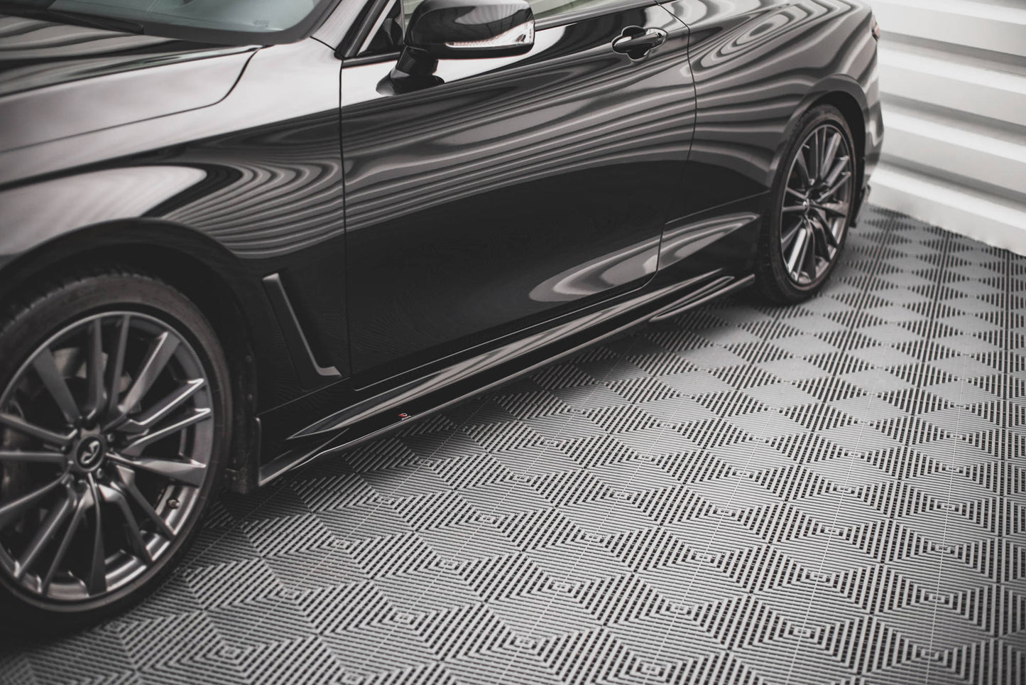 Side skirts diffusers infiniti q60 s mk2