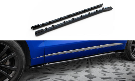 Side skirts diffusers jaguar f-pace r-sport mk1