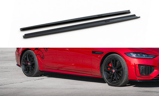 Side skirts diffusers jaguar xe r-dynamic x760 facelift