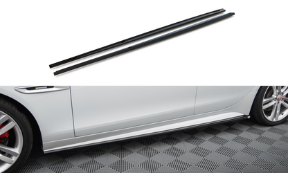 Side skirts diffusers jaguar xe r-sport x760