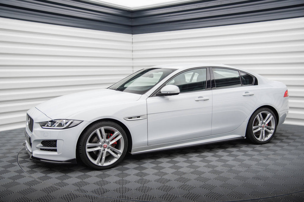 Side skirts diffusers jaguar xe r-sport x760