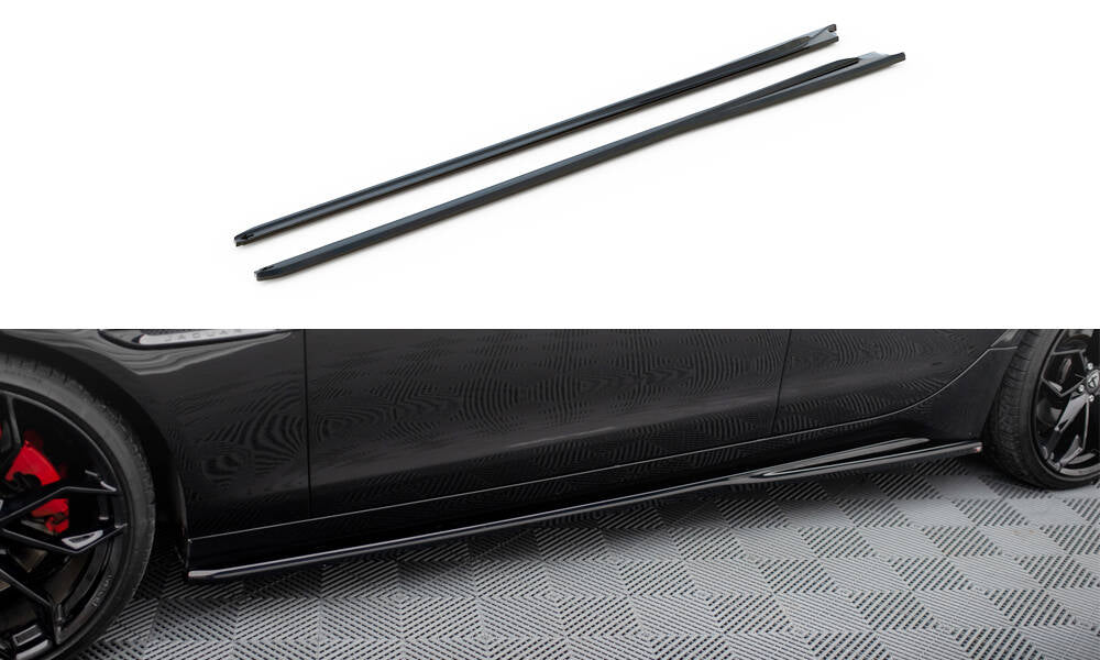 Side skirts diffusers jaguar xe x760 facelift