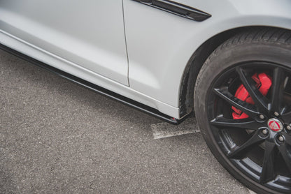 Side skirts diffusers jaguar xj r-sport x351 facelift