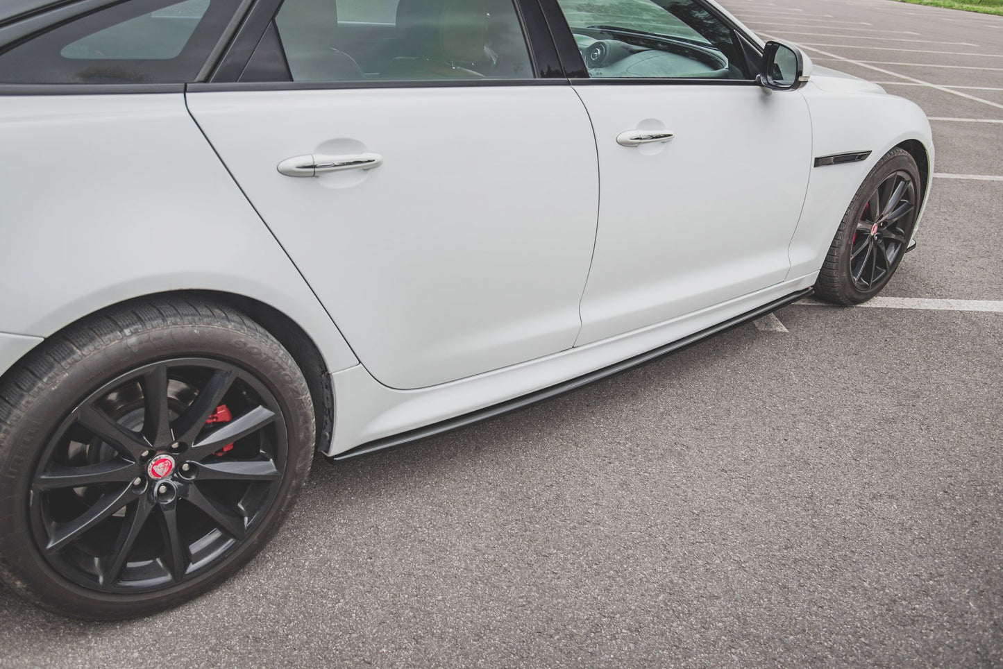 Side skirts diffusers jaguar xj r-sport x351 facelift