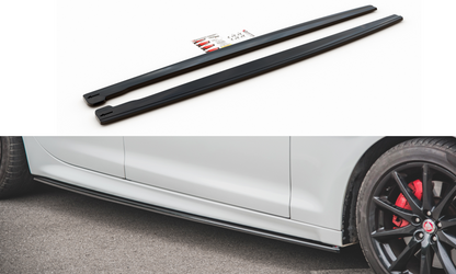 Side skirts diffusers jaguar xj r-sport x351 facelift