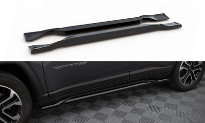 Side skirts diffusers jeep compass limited mk2 facelift