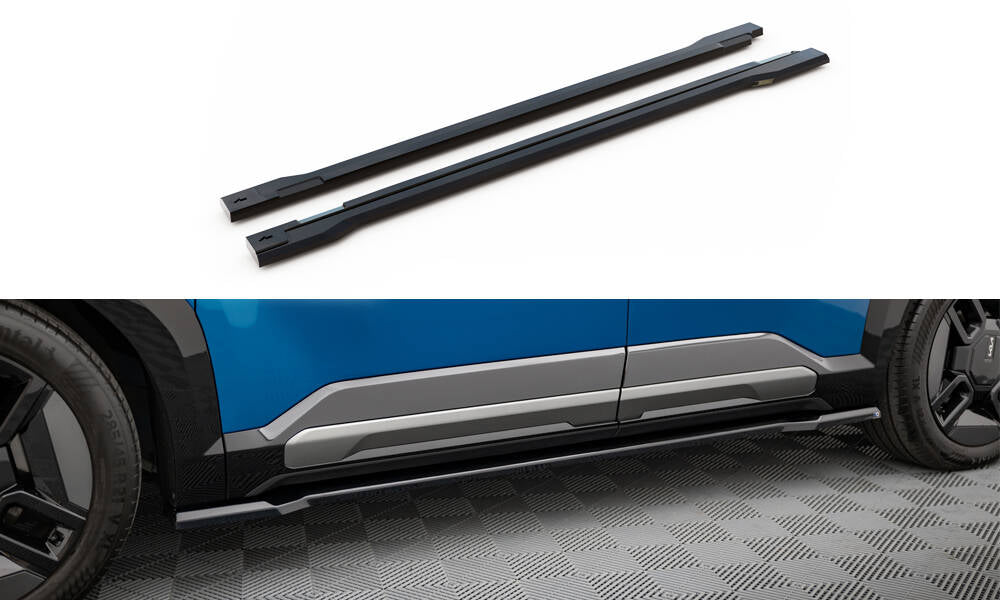 Side skirts diffusers kia ev9 gt-line mk1