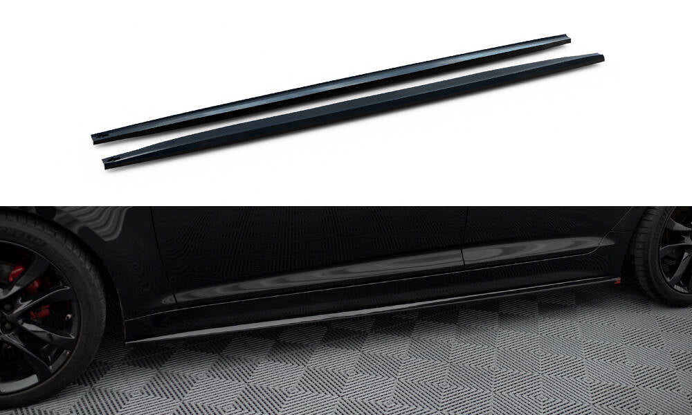 Side skirts diffusers kia optima mk3