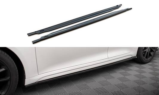 Side skirts diffusers kia optima mk4 facelift