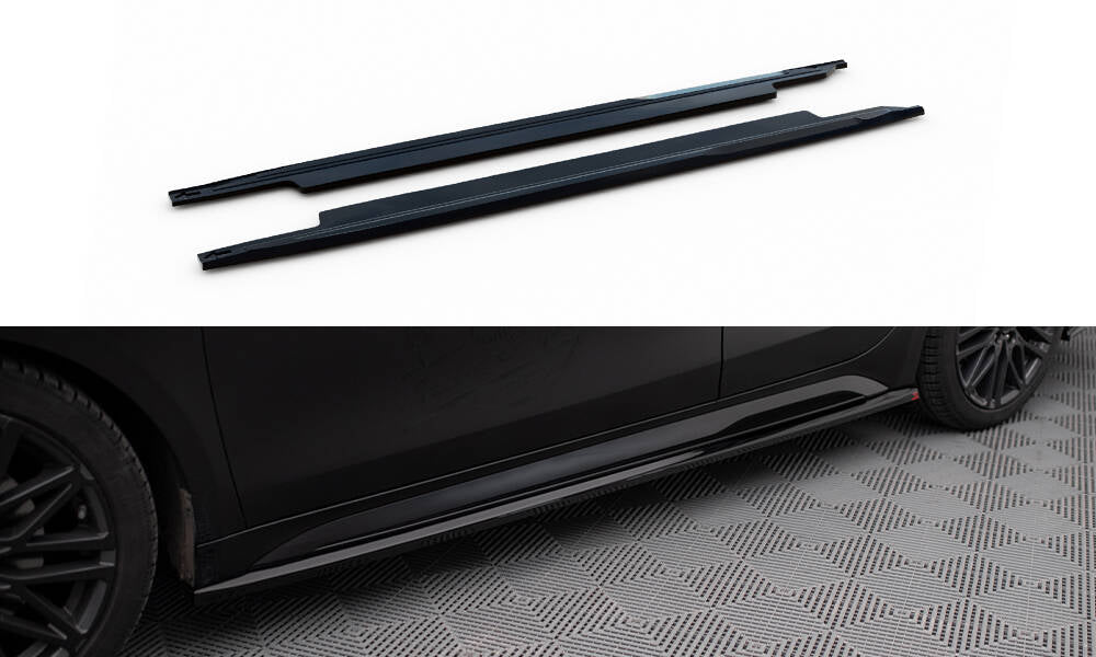 Side skirts diffusers kia proceed gt / gt-line mk1 facelift / ceed gt mk3 facelift