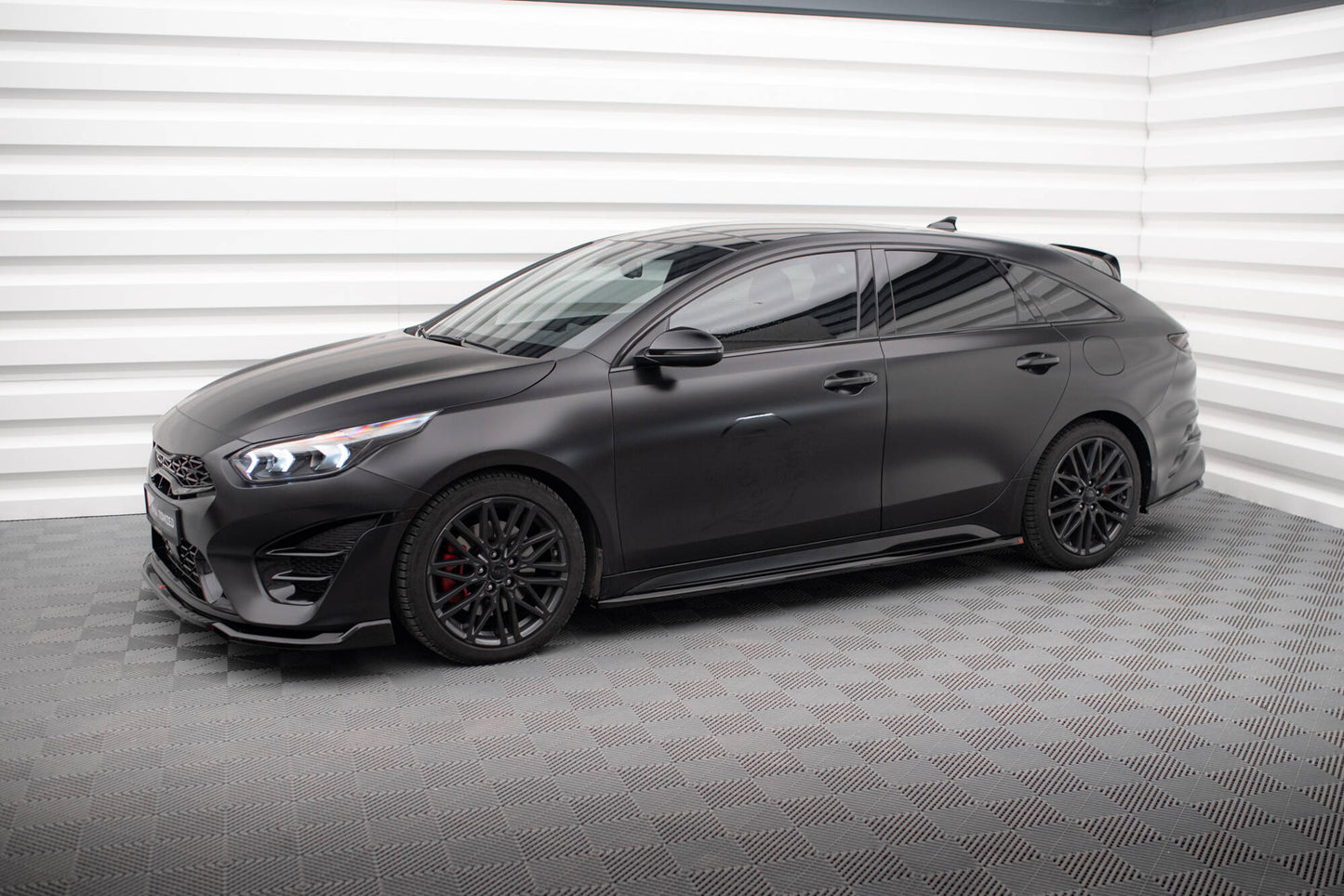 Side skirts diffusers kia proceed gt / gt-line mk1 facelift / ceed gt mk3 facelift