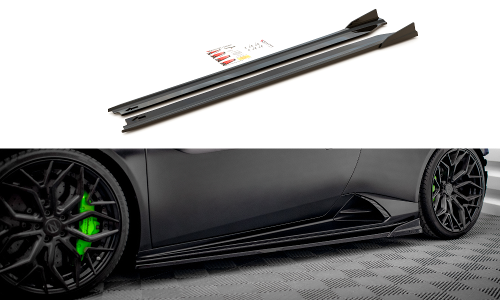 Side skirts diffusers lamborghini huracan evo
