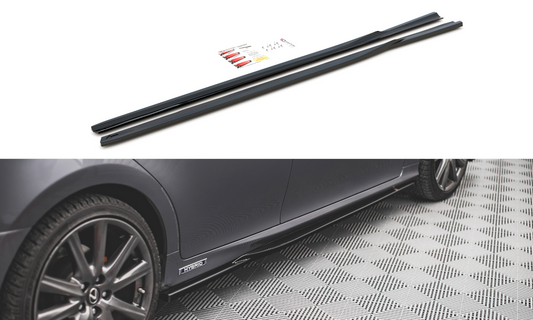 Side skirts diffusers lexus gs f sport mk4(l10)