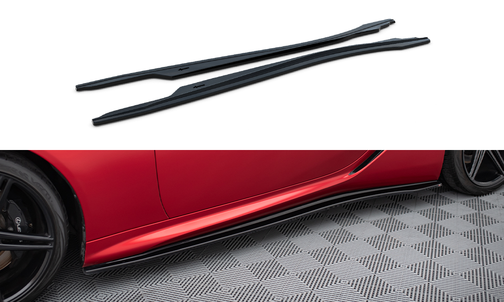 Side skirts diffusers lexus lc 500