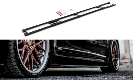 Side skirts diffusers lexus ls long wheelbase mk4 facelift