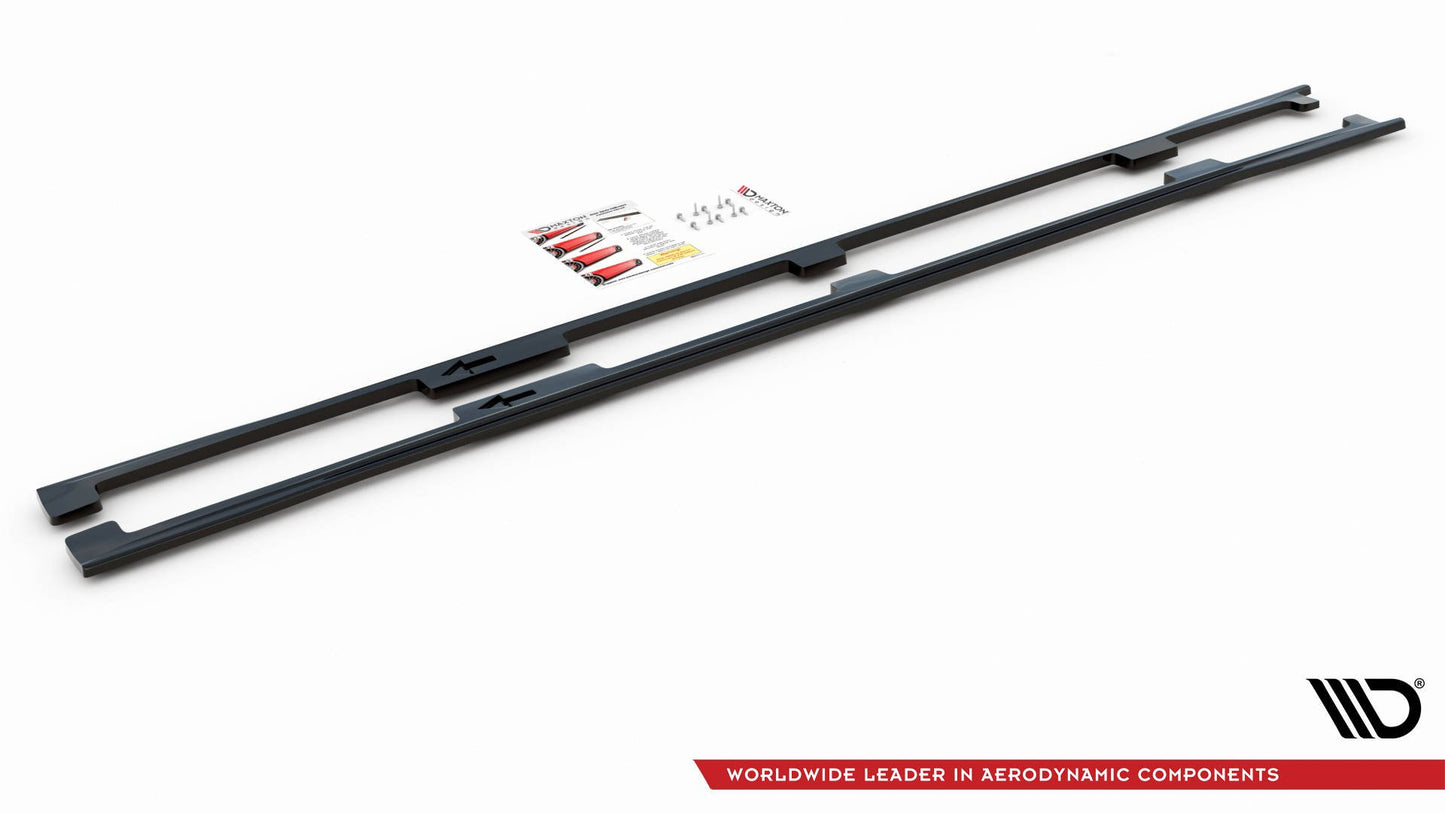 Side skirts diffusers lexus ls long wheelbase mk4 facelift