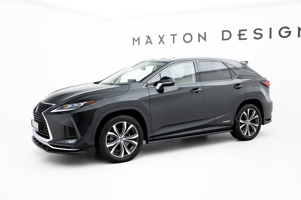 Side skirts diffusers lexus rx mk4 facelift (version without oem step rails)