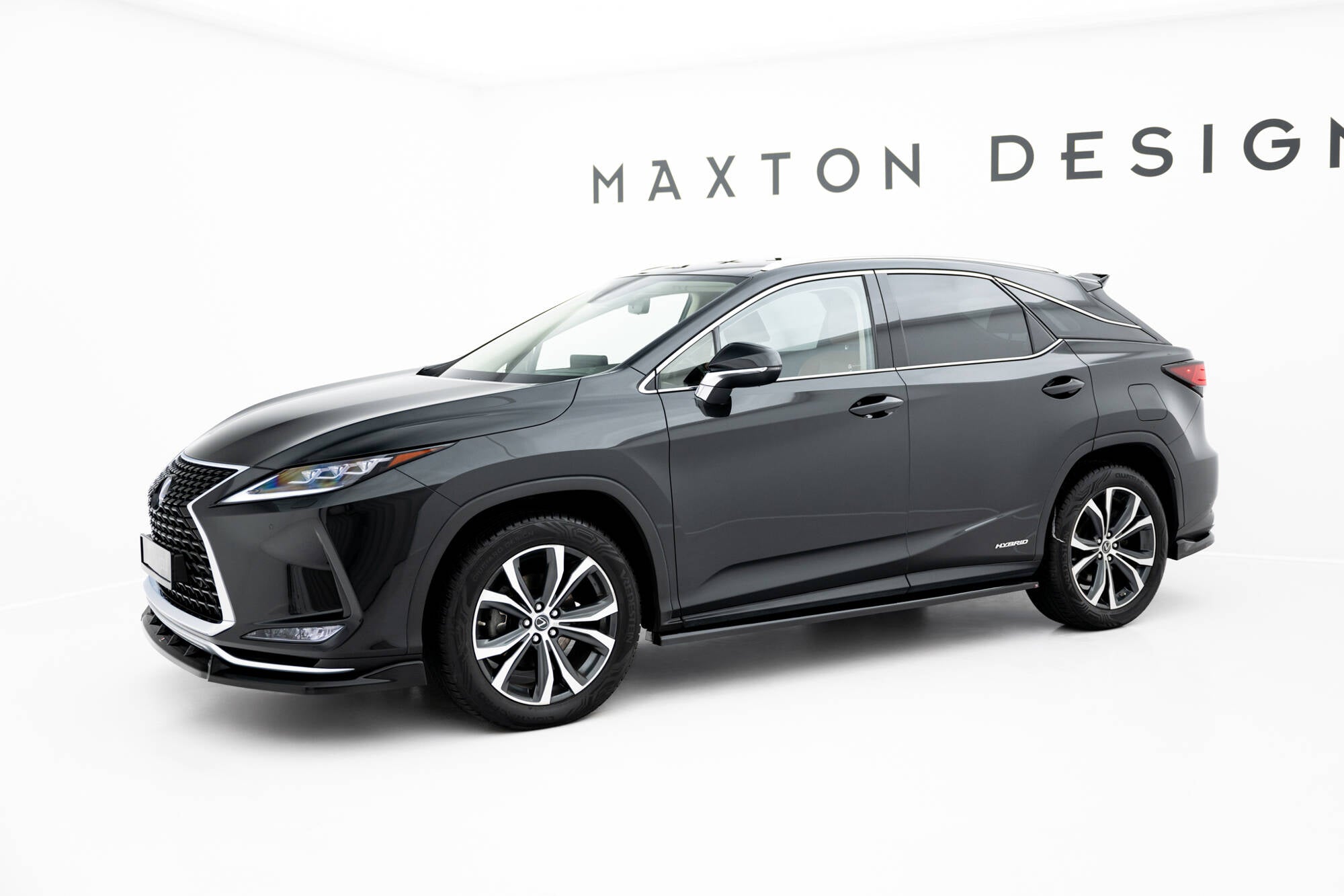 Side skirts diffusers lexus rx mk4 facelift (version without oem step rails)