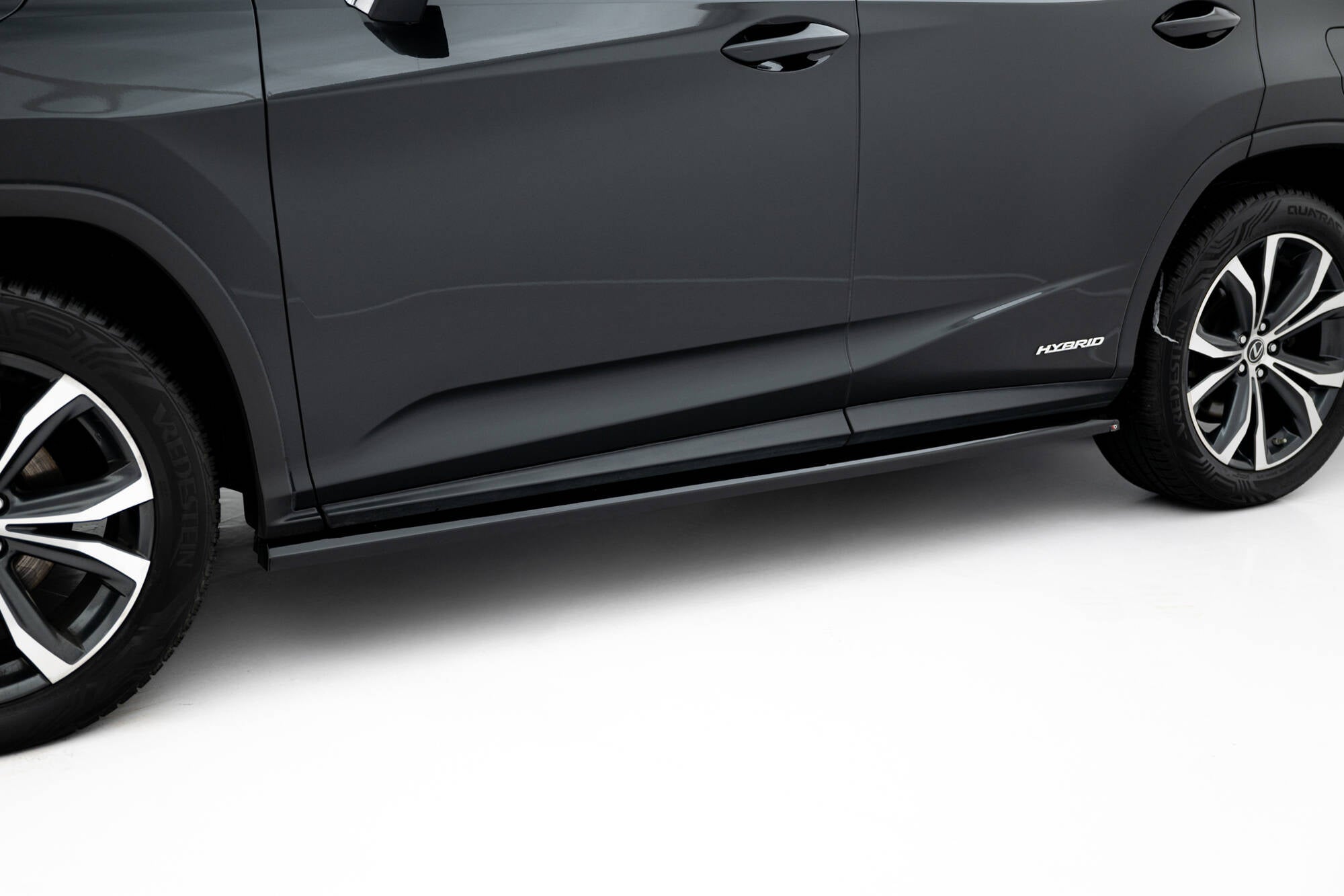 Side skirts diffusers lexus rx mk4 facelift (version without oem step rails)