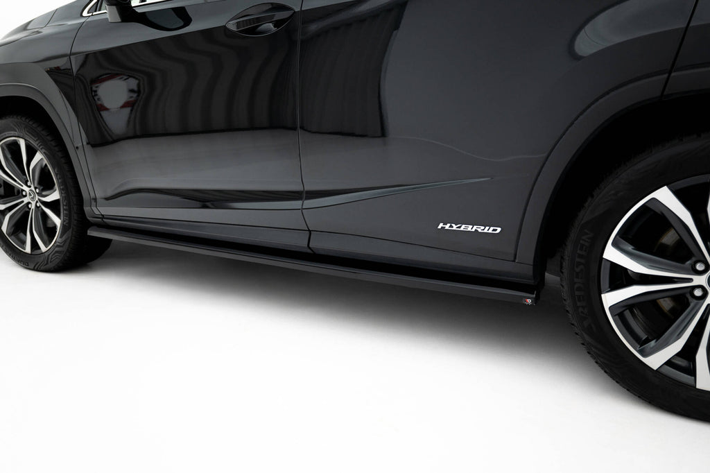 Side skirts diffusers lexus rx mk4 facelift (version without oem step rails)