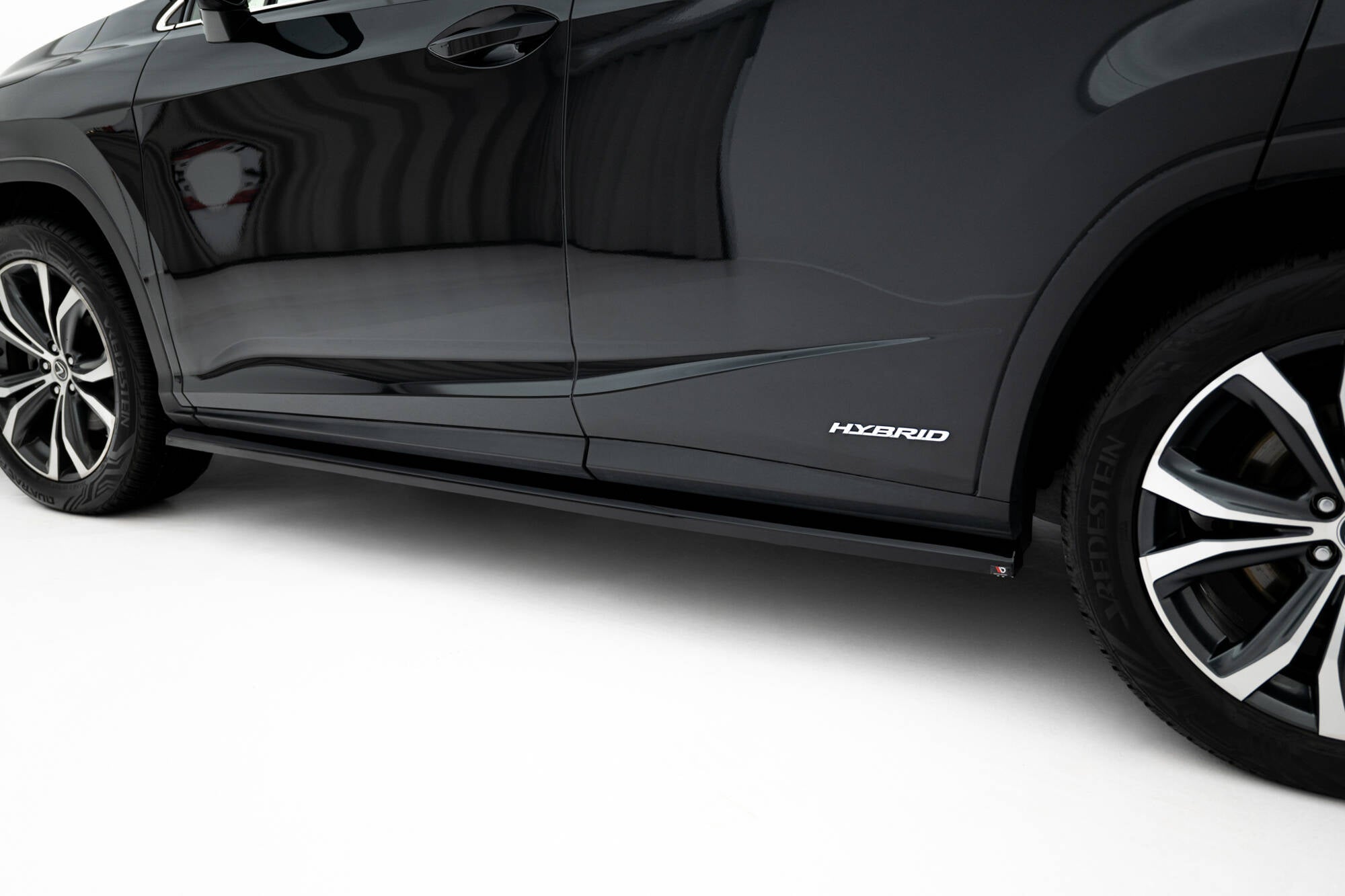 Side skirts diffusers lexus rx mk4 facelift (version without oem step rails)