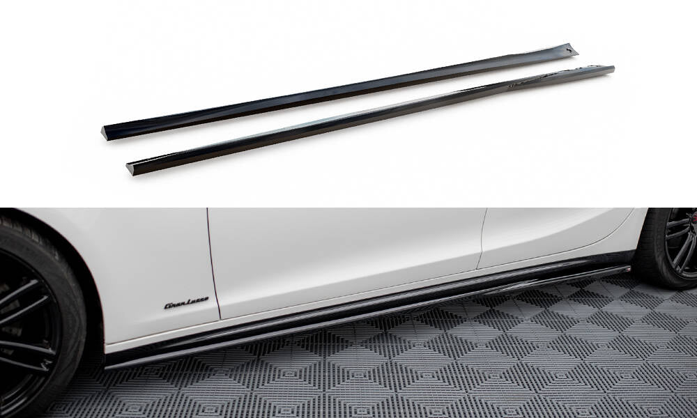 Side skirts diffusers maserati ghibli mk3 facelift