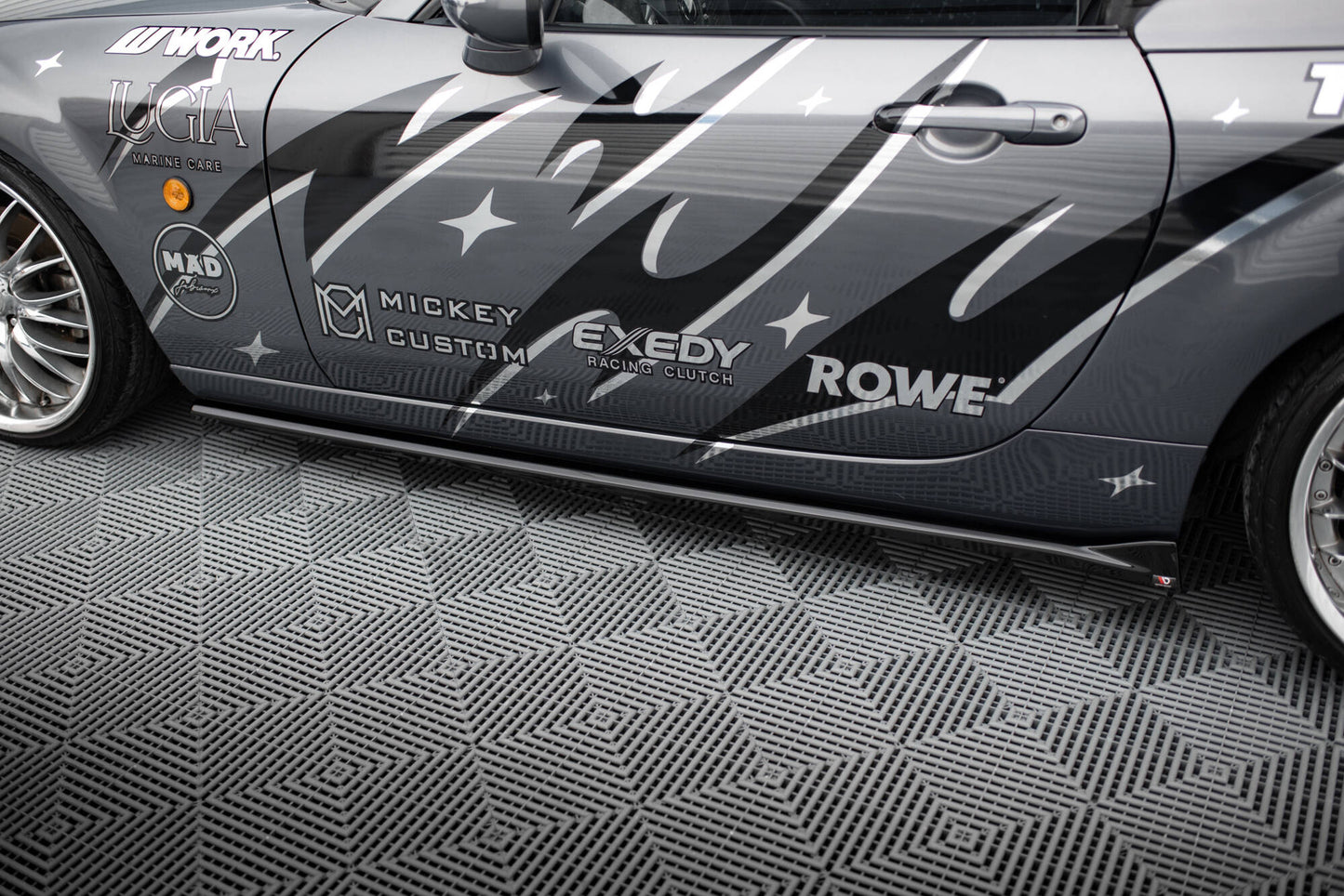 Side skirts diffusers mazda mx5 nc (mk3)