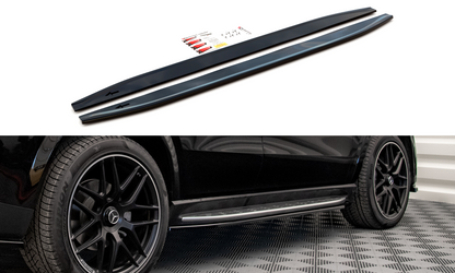 Side skirts diffusers mercedes-amg / amg-line gle coupe  c167 / c167 facelift