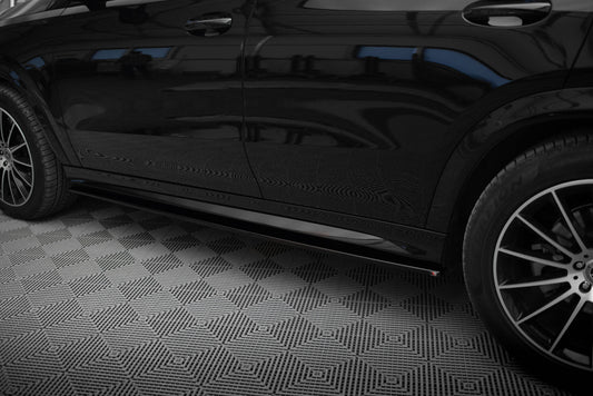 Side skirts diffusers mercedes-amg / amg-line gle coupe  c167 / c167 facelift