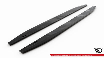 Side skirts diffusers mercedes-amg / amg-line gle suv w167 / w167 facelift