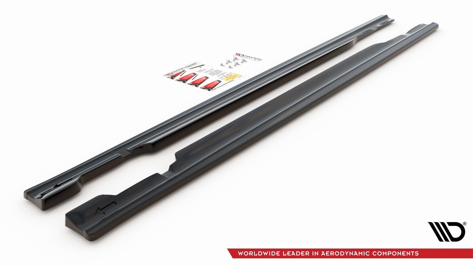 Side skirts diffusers mercedes-amg c 43 / amg-line w205