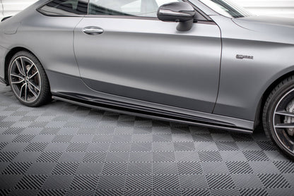 Side nederdele diffusorer Mercedes-AMG C43 Coupe / Cabrio C205 Facelift / A205 Facelift