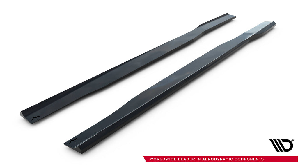 Side skirts diffusers mercedes-amg cla 35 / 45 coupe / shooting brake c118 facelift / x118 facelift