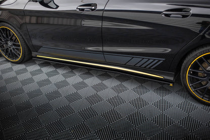 Side skirts diffusers mercedes-amg cla 45 c117 facelift