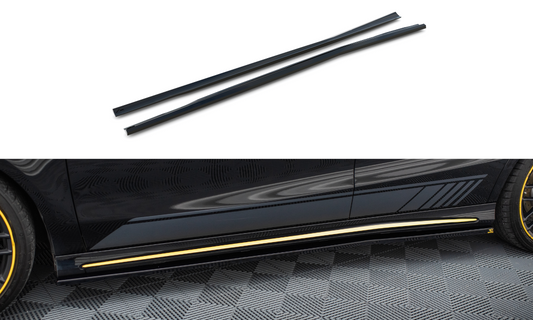 Side skirts diffusers mercedes-amg cla 45 c117 facelift