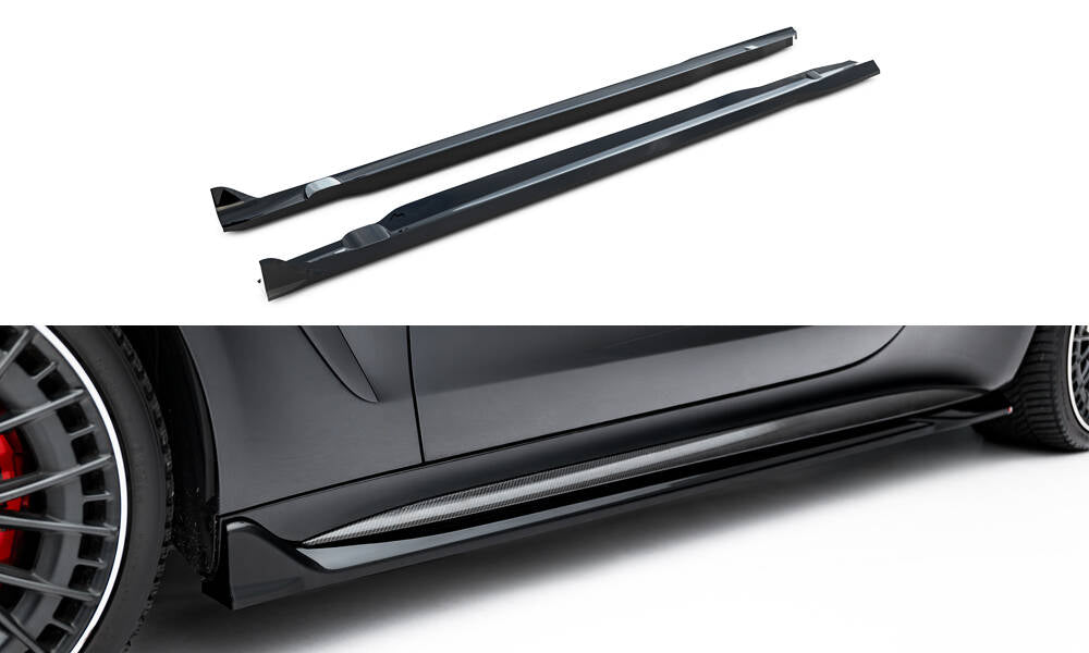Side skirts diffusers mercedes-amg cle 53 c236