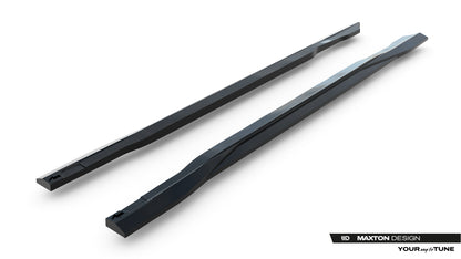 Side skirts diffusers mercedes-amg gla 35 h247 facelift