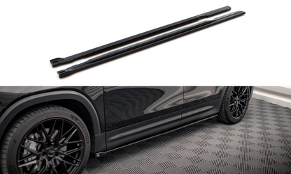 Side skirts diffusers mercedes-amg glb 35 x247