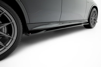 Side skirts diffusers mercedes-amg glc 43 x254
