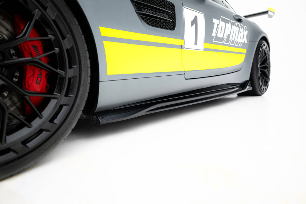 Side skirts diffusers mercedes-amg gt c c190 facelift