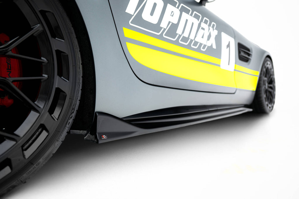 Side skirts diffusers mercedes-amg gt c c190 facelift