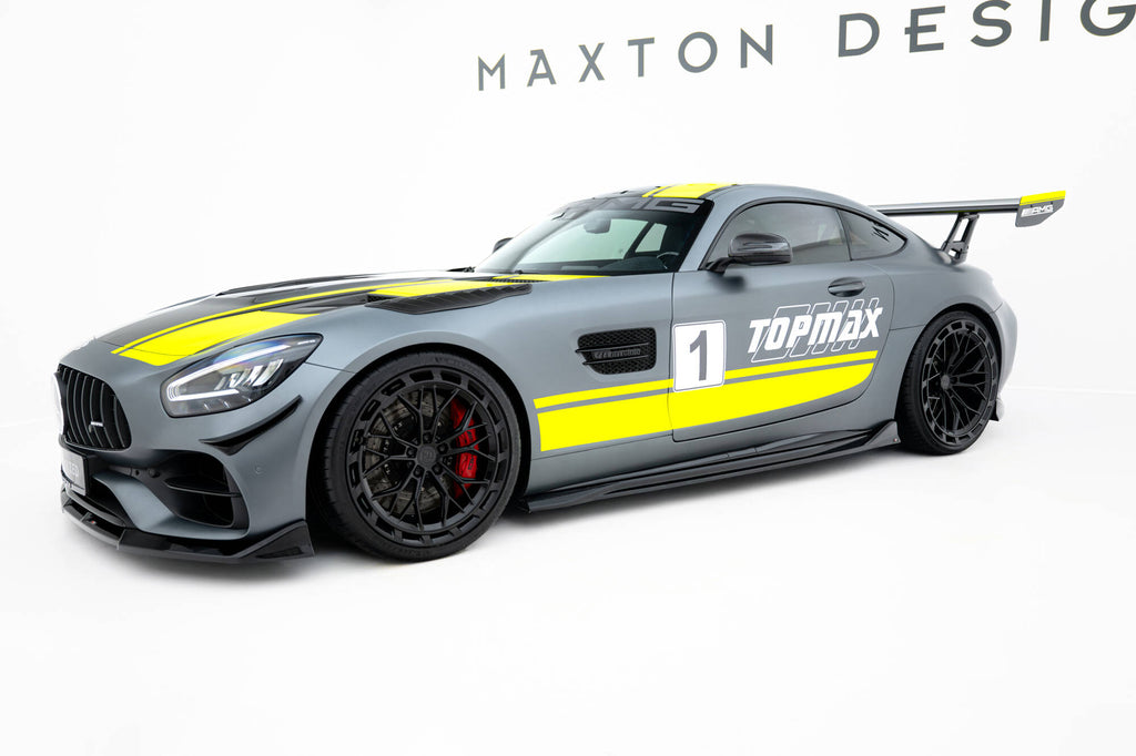 Side skirts diffusers mercedes-amg gt c c190 facelift