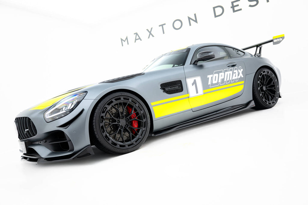 Side skirts diffusers mercedes-amg gt c c190 facelift