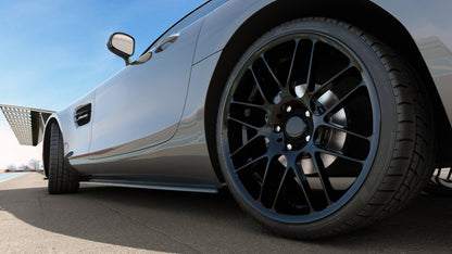 Side skirts diffusers mercedes-amg gt / gt s c190 facelift