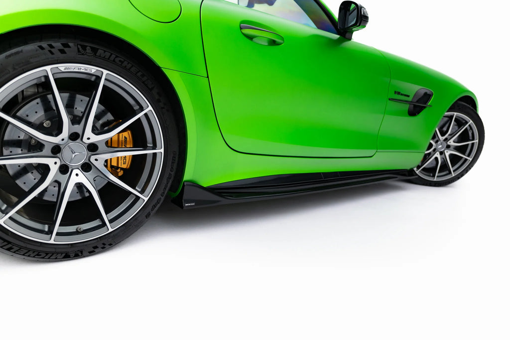 Sideskjørt diffusorer mercedes-amg gt r c190 ansiktsløftning